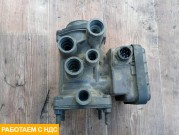 Кран управления тормозами прицепа